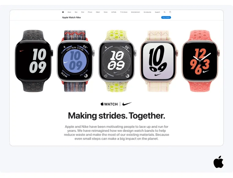 Apple and Nike collaborated to create a exclusive Smart Watch