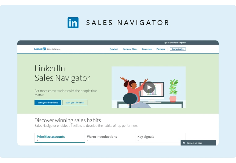 B2B Marketing Tools - LinkedIn Sales Navigator