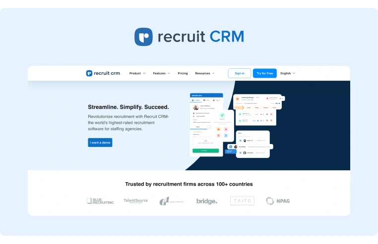 Best Talent Acquisition Software - RecruitCRM
