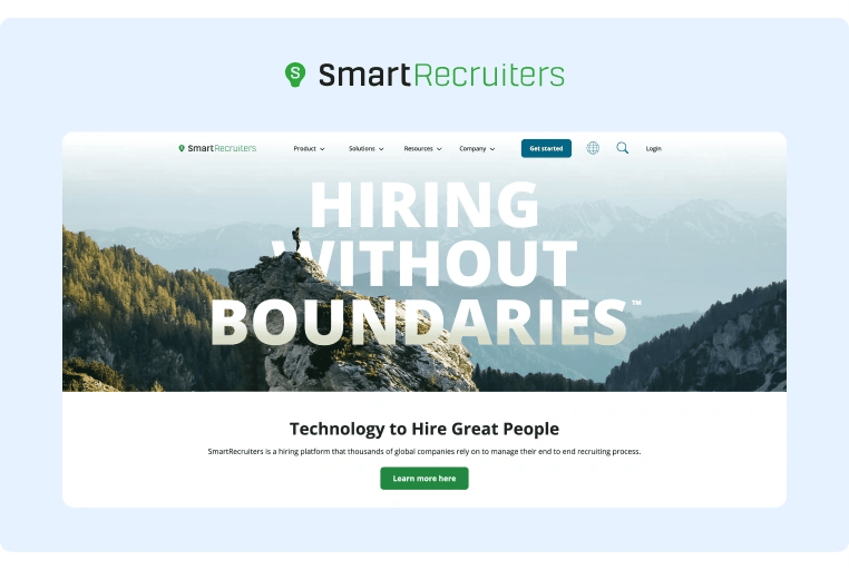 Best Talent Acquisition Software - SmartRecruiters
