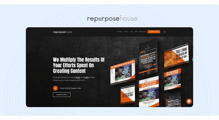 Content Amplification Platform - RepurposeHouse