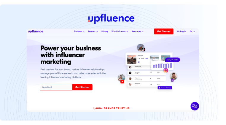 Content Amplification Platform - Upfluence