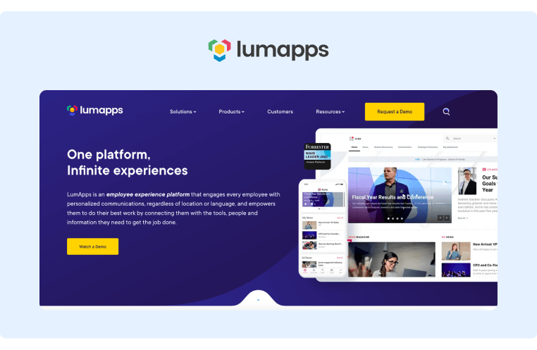 Employee Advocacy Platform - Lumapps