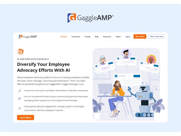 GaggleAMP AI and Employee Advocacy