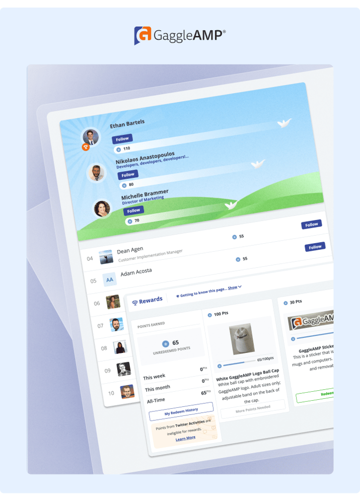GaggleAMP Rewards Example Image