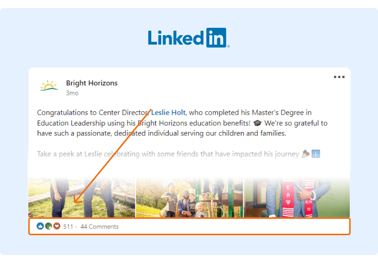 LinkedIn Post Example - Bright Horizons-1