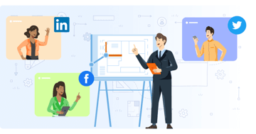 social media recruitment statistics you need to know to recruit using social media in a professional business place