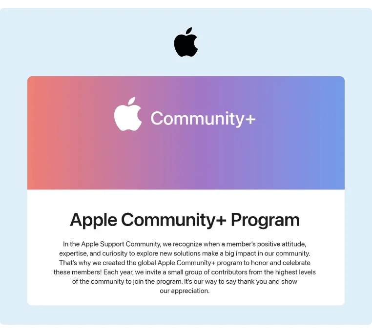 Successful Ambassador Programs - Apple Community+