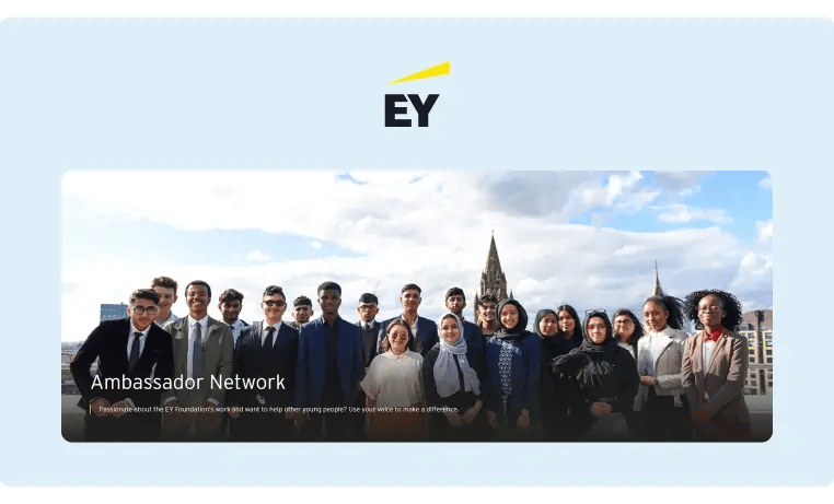 Successful Ambassador Programs - Ernst & Young Ambassador Network