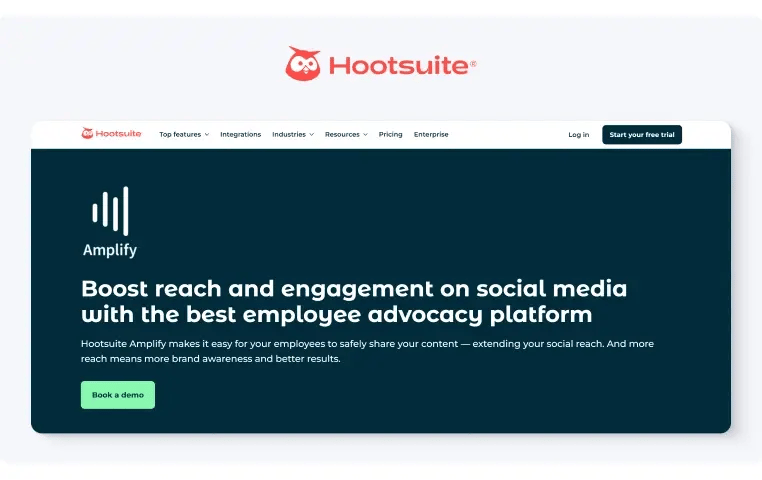 Top Tools for Employee Advocacy Programs - Hootsuite Amplify