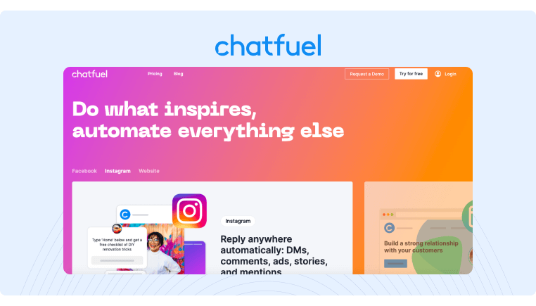 How to turn Facebook comments into customers with automation, Chatfuel