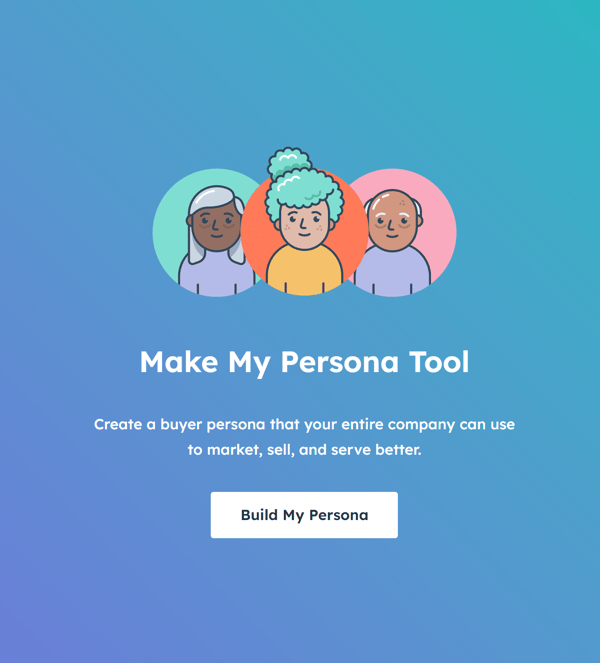 Make my Persona Tool for HubSpot