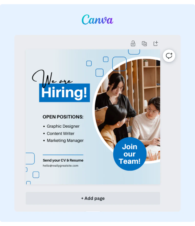Canva offers thousands of free templates to customize according to your needs
