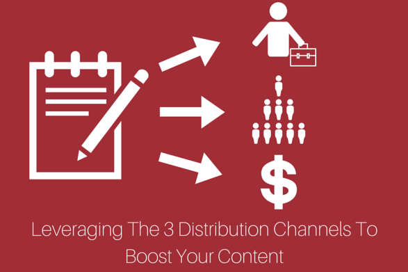 Leveraging The 3 Distribution Channels To Boost Your Content