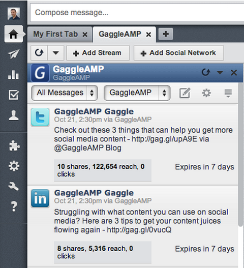GaggleAMP Adds HootSuite Integration for Gaggle Managers