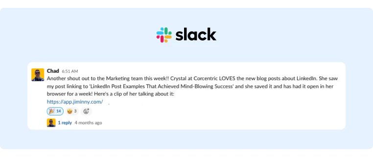 Use of great instant messaging tools just like Slack are best for internal communication
